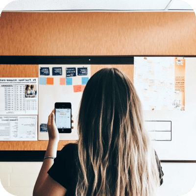 Image showing emails and PDFs scanned, saving about two hours per week on scheduling and to-dos