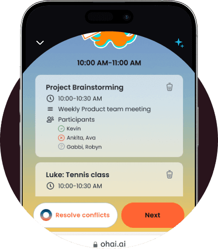 ai calendar management