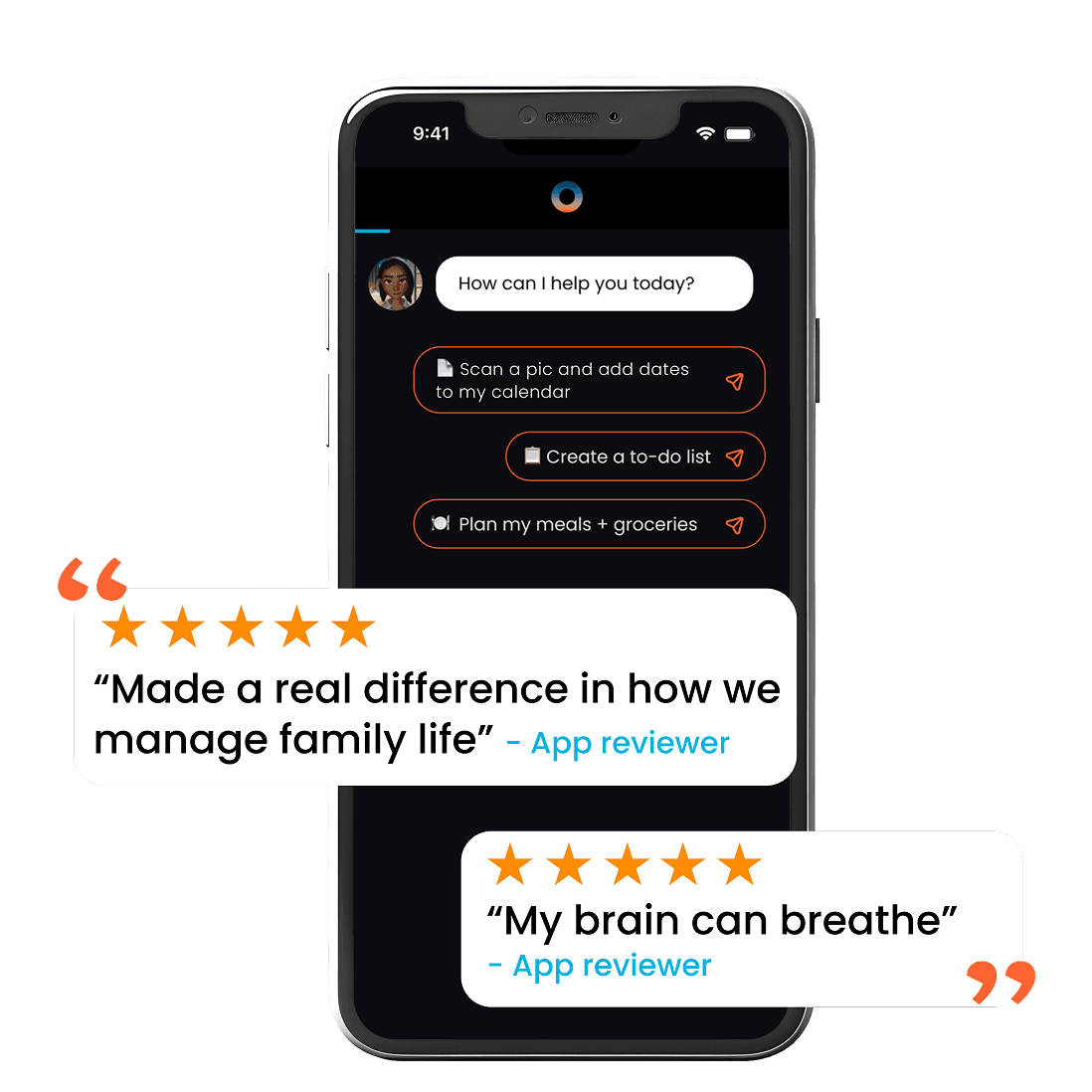 phone with positive app reviews